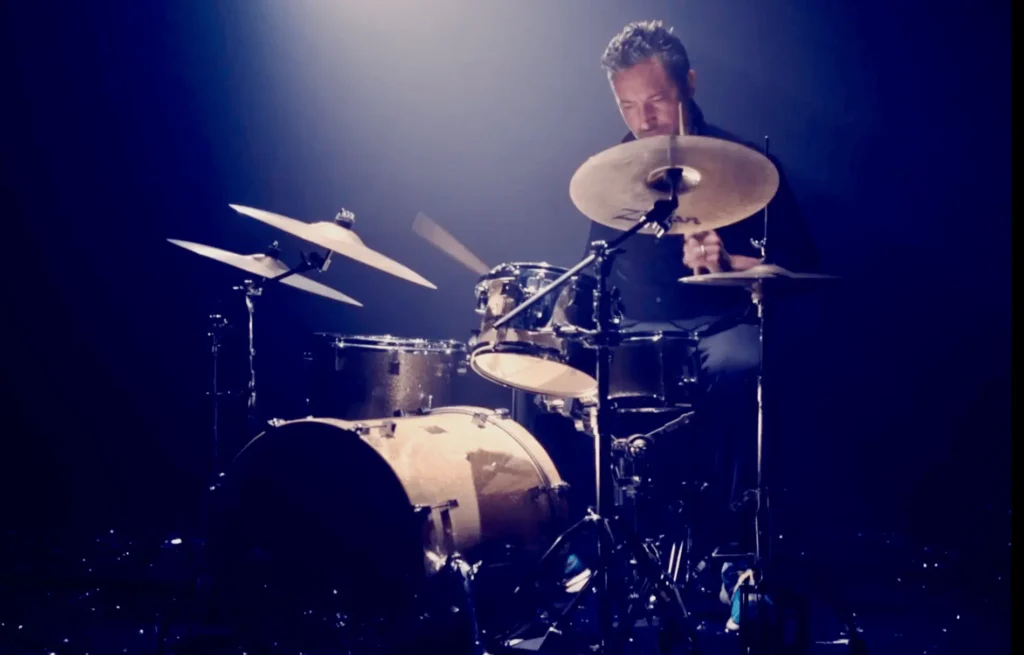 Pete Vilk drumming