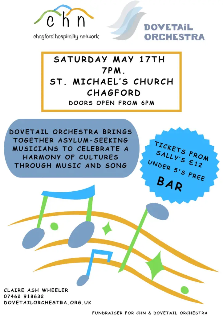 Dovetail Orchestra concert poster
