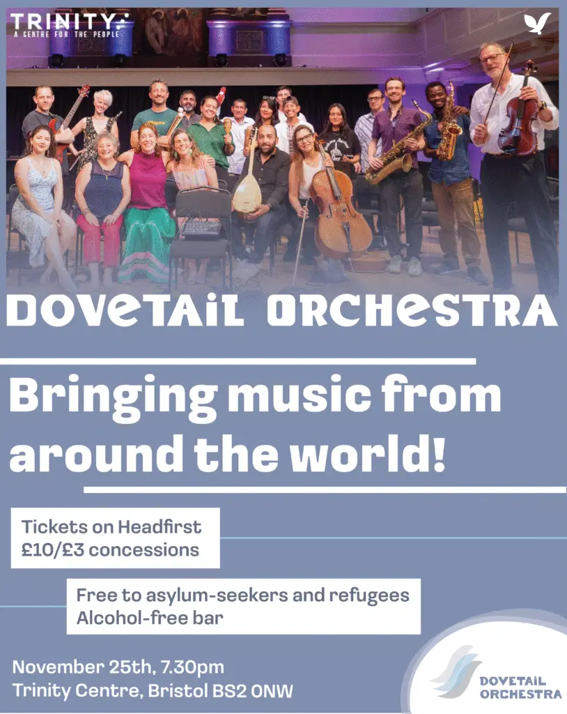 Dovetail Orchestra flyer trinity