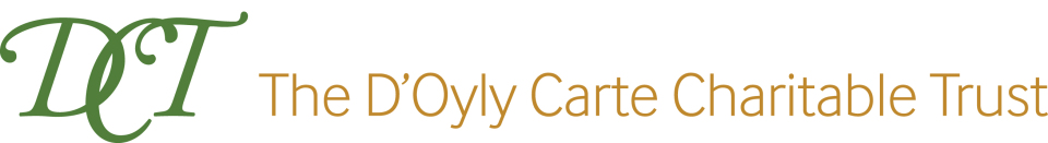 The D'Oyly Carte Charitable Trust logo